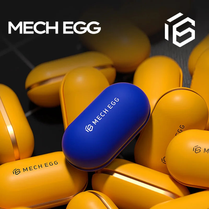 Mech Egg EDC Fidget Slider Metal Fidget Toys ADHD Tool Anti-Anxiety Office Desk Toys Adult Stress Relief Toys Birthday Gifts