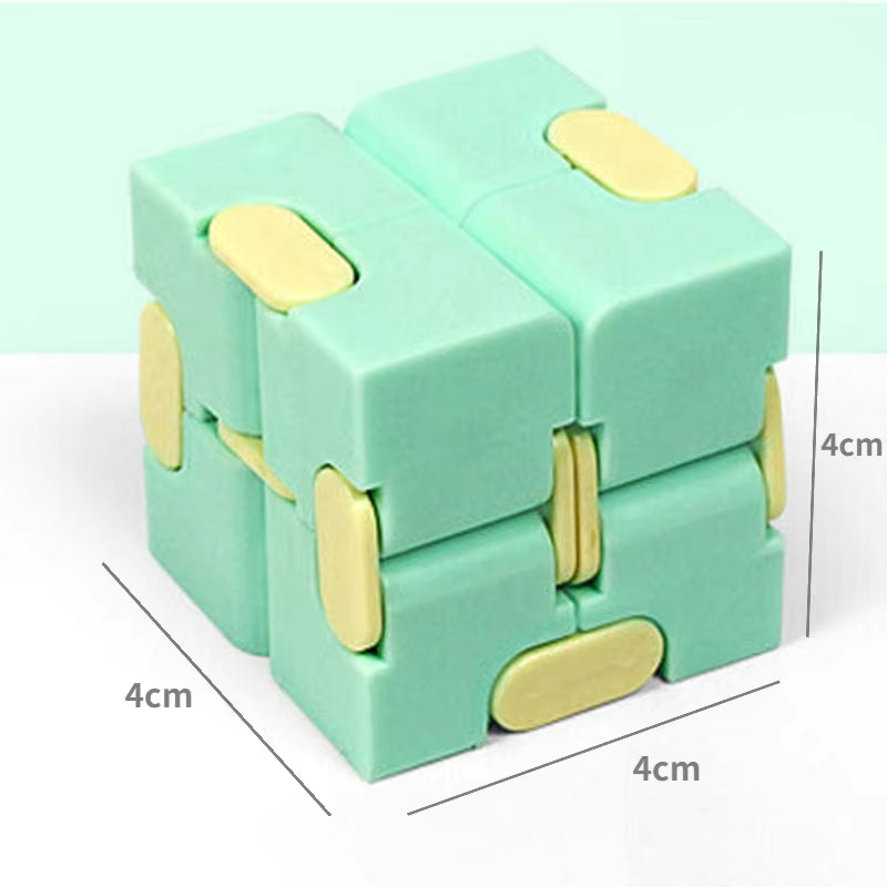 Puzzle Cube Durable Exquisite Decompression Toy Infinity Magic Cube for Adults Kids Fidget Toys Antistress Anxiety Desk Toy