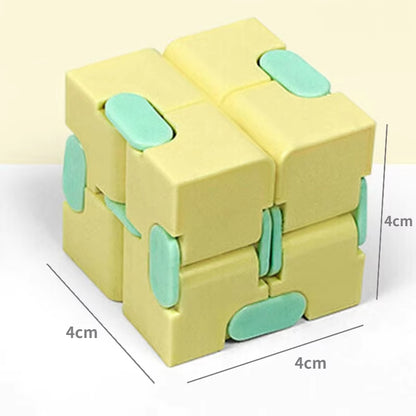 Puzzle Cube Durable Exquisite Decompression Toy Infinity Magic Cube for Adults Kids Fidget Toys Antistress Anxiety Desk Toy