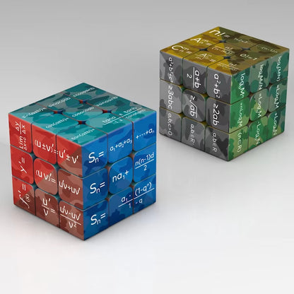 3X3X3 Magic Puzzle Cube Math Chemistry Element Pattern Cubo Children'S Gifts Educational Fidget Toys