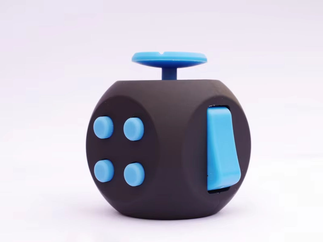 12 Sides Fidget Cube Toys Anti-Stress Antistress Sensory Toys for Children Kids Adults Autism ADHD OCD Anxiety Relief Focus