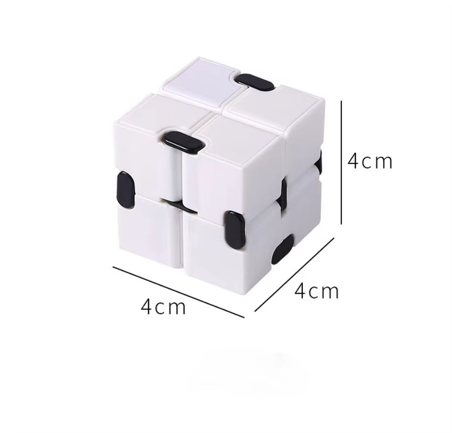 Puzzle Cube Durable Exquisite Decompression Toy Infinity Magic Cube for Adults Kids Fidget Toys Antistress Anxiety Desk Toy