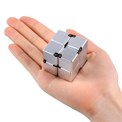 Infinity Cube Fidget Toys Fidget Block Mini Stress Anxiety Release Adults Kids Desktop Toys Helps Concentration