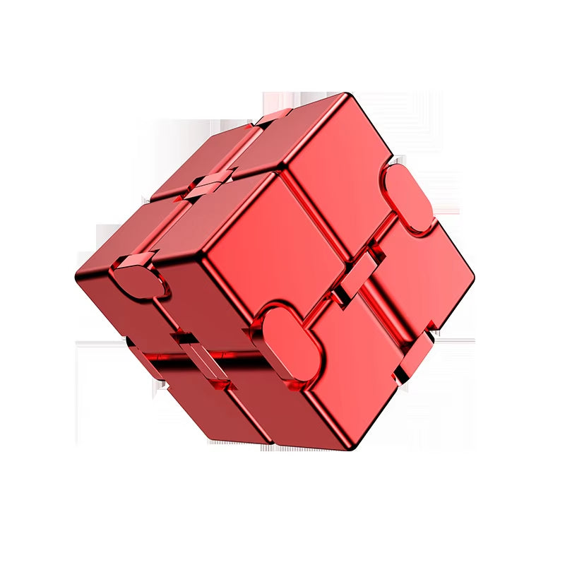 2021 Infinite Cube Fidget Toys New Magic Cube Office Flip Cubic Puzzle Stop Relieve Stress Autism Creative Toys for Kids Adults